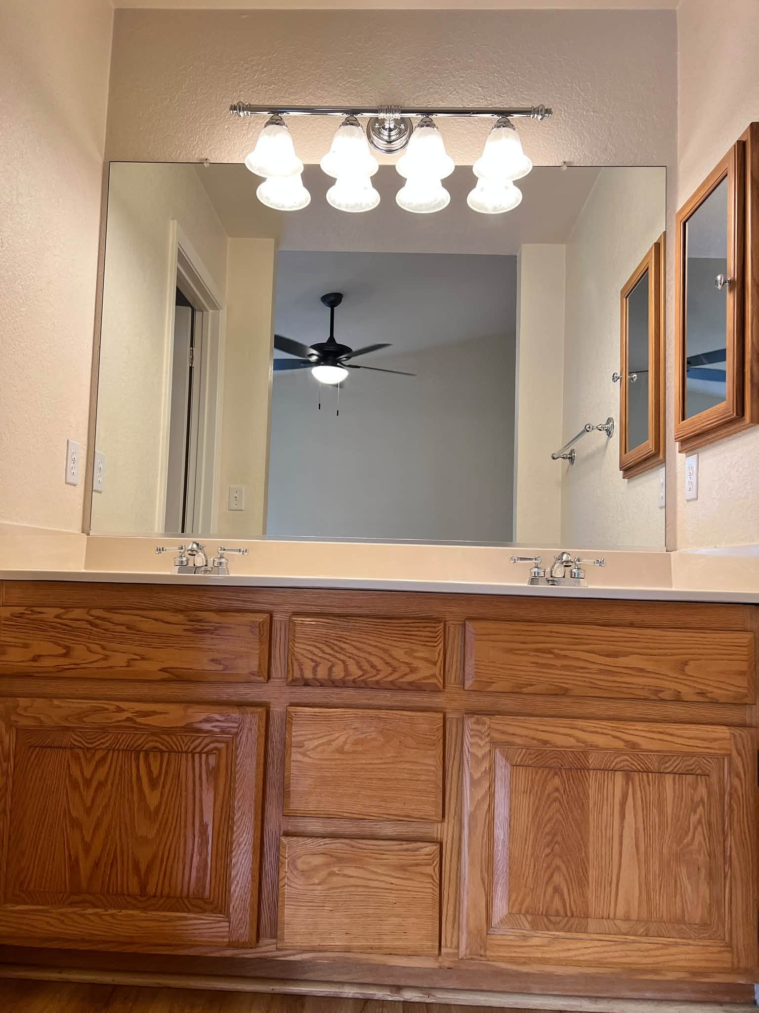Clean bathroom