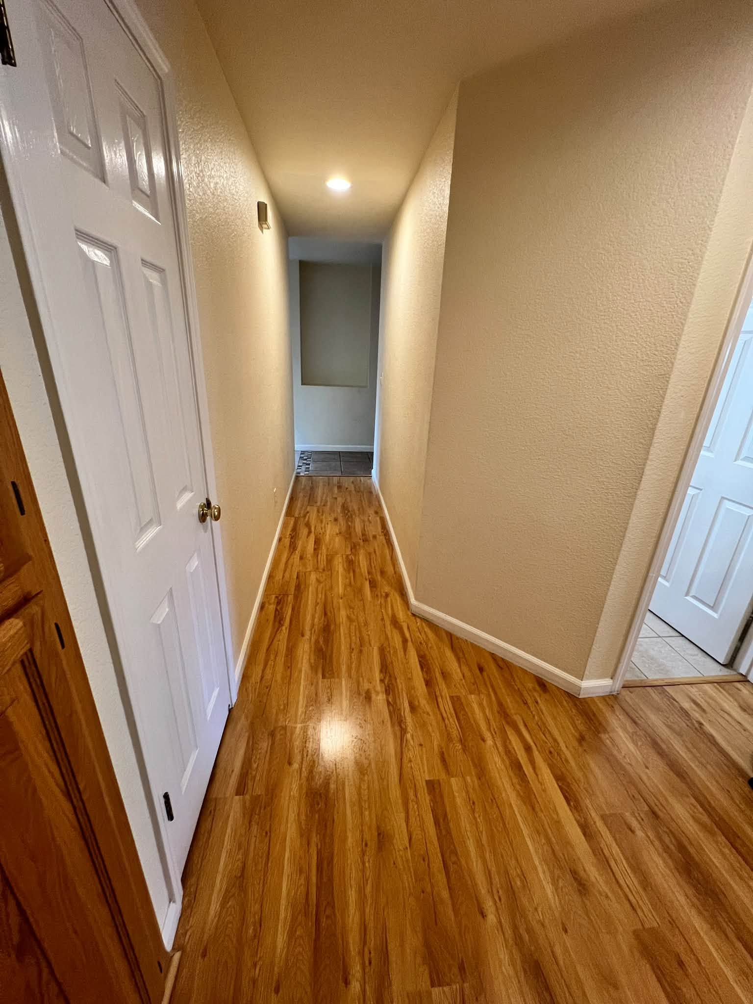 Clean hallway