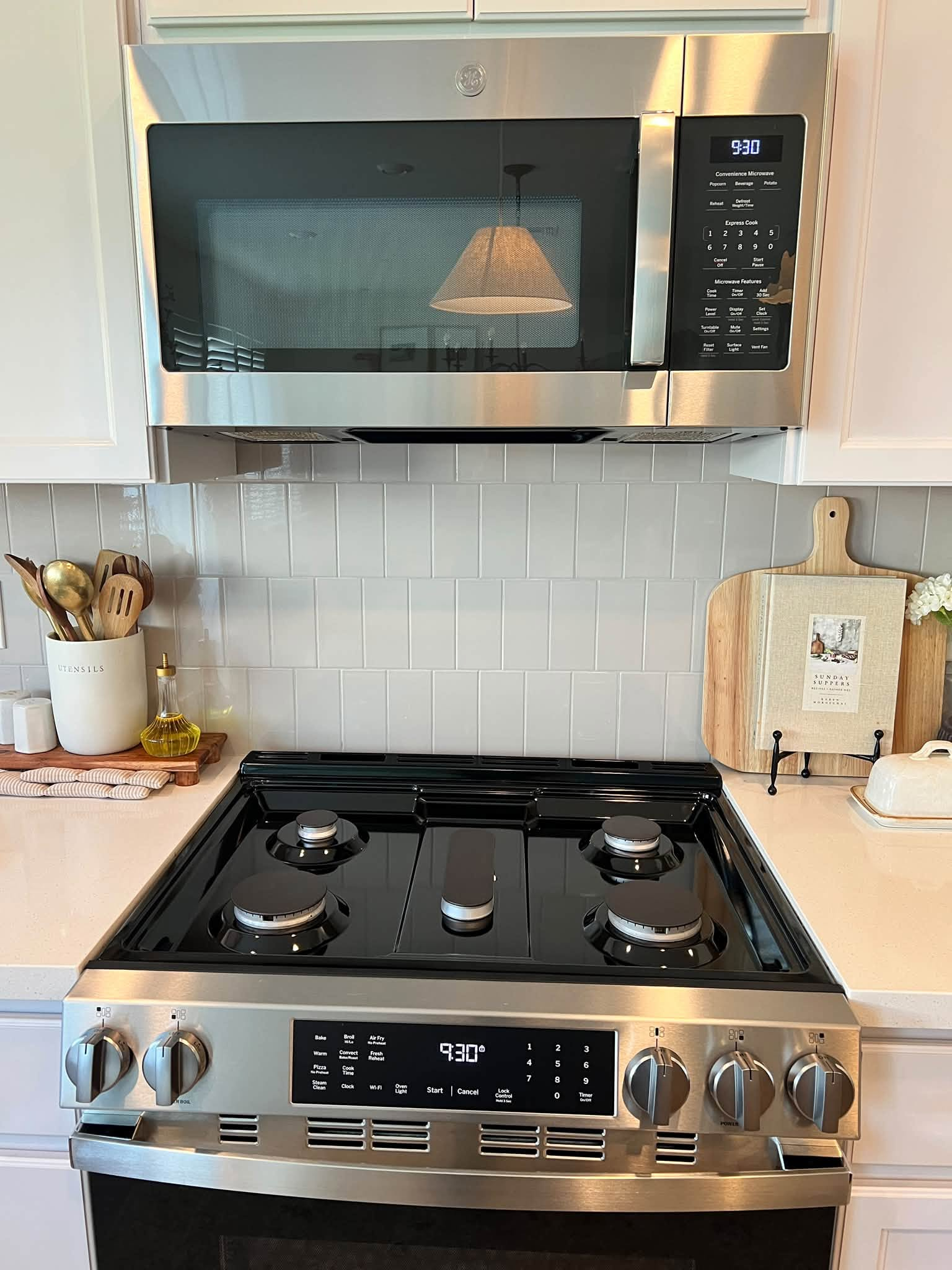 Clean stove after PureNest service